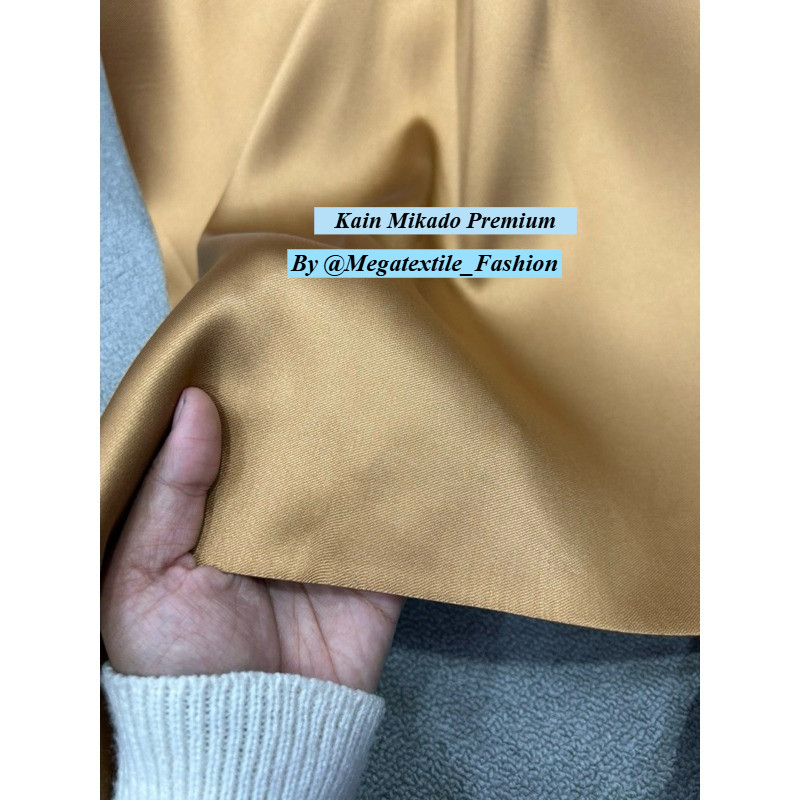 Satin Mikado/Bahan Mikado/Kain Mikado/Mikado