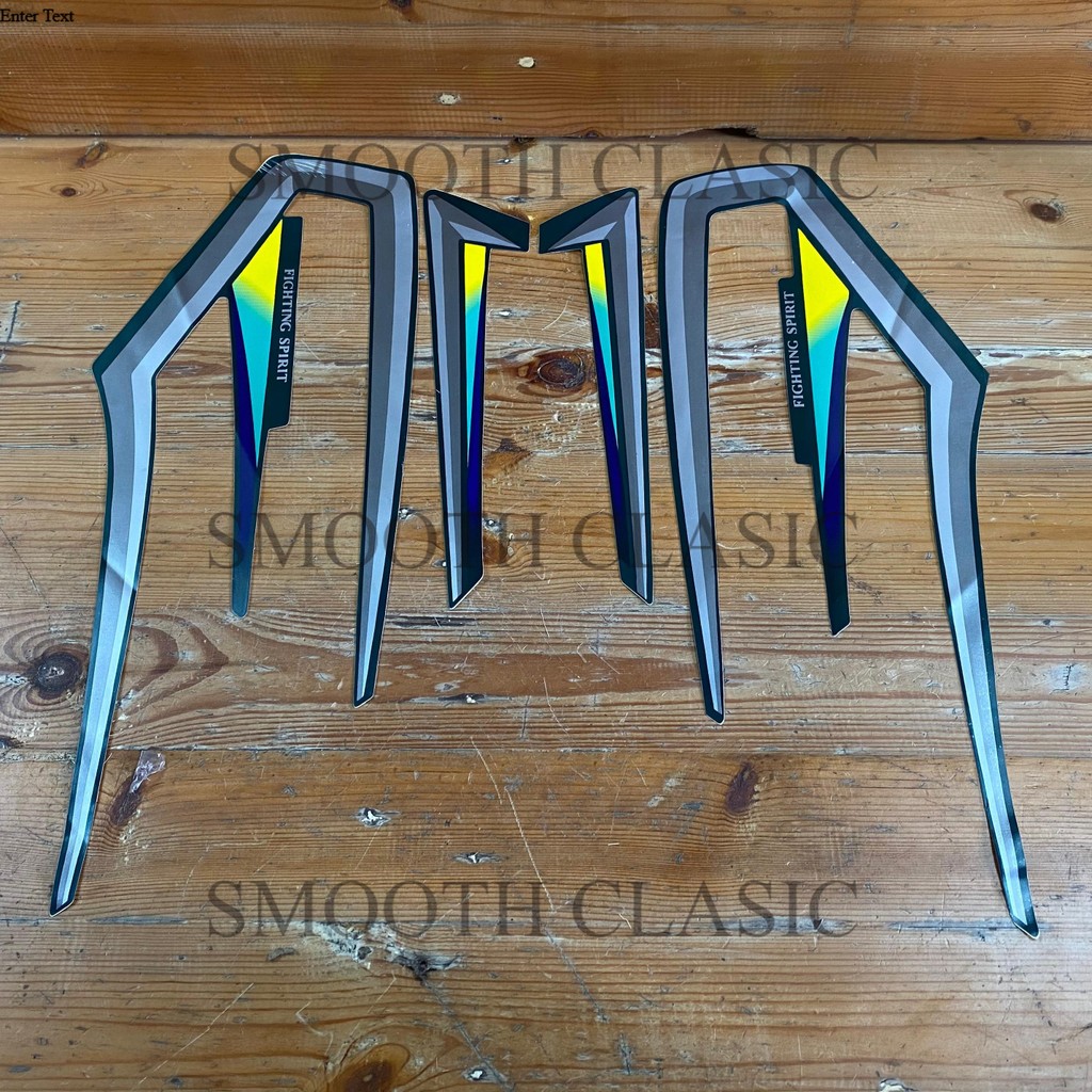 Striping rx king 2001 hijau