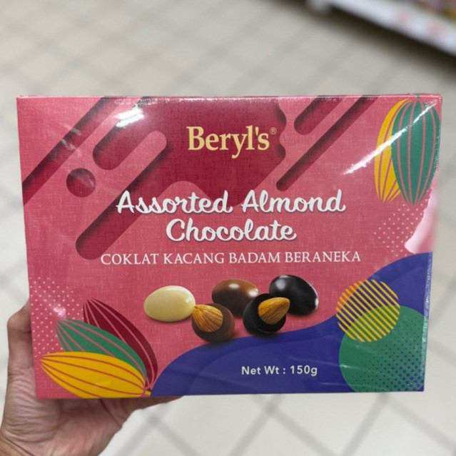 

beryls beryl's assorted almond chocolate 150gr