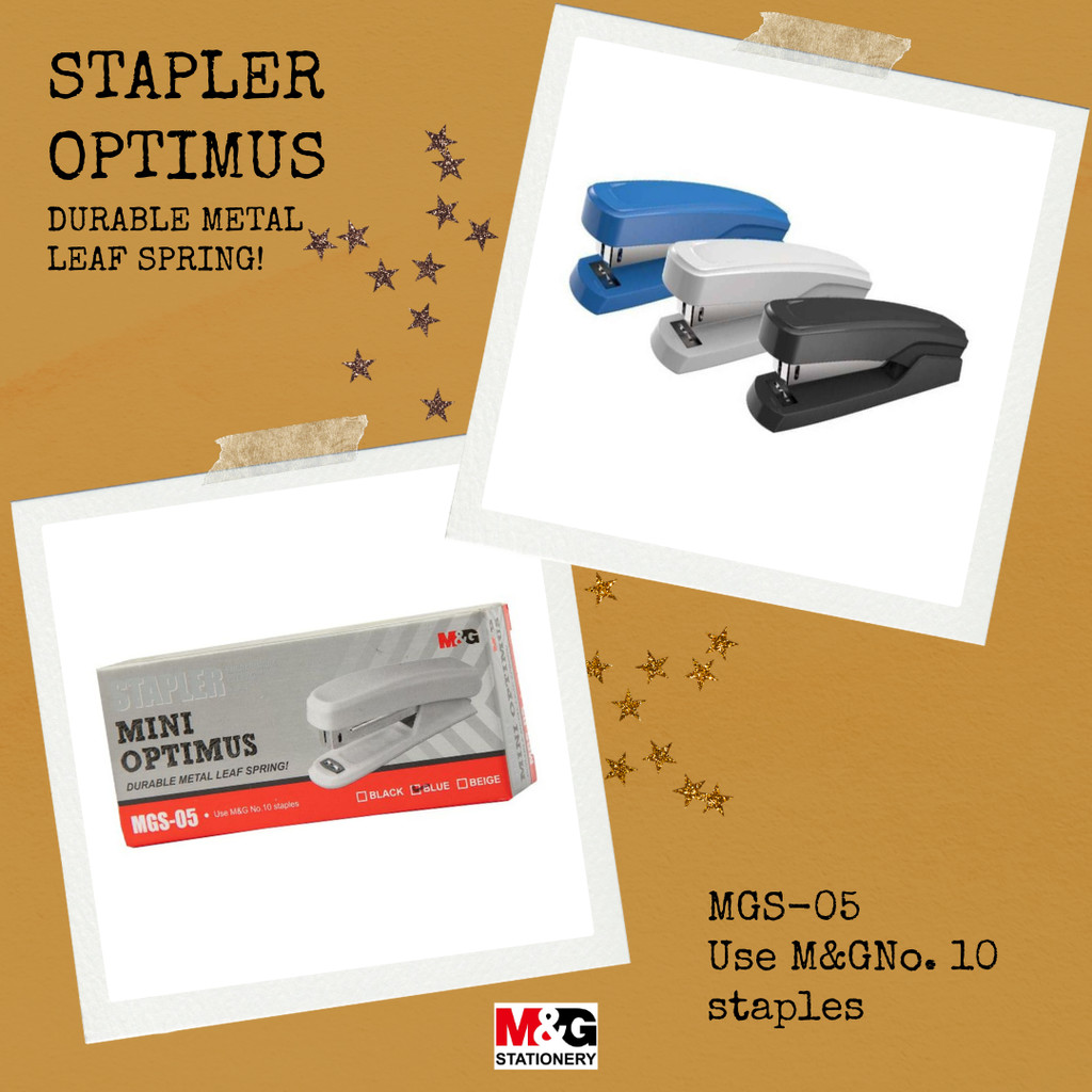 

M&G STAPLER MINI OPTIMUS (MGS-05) ABSN2669