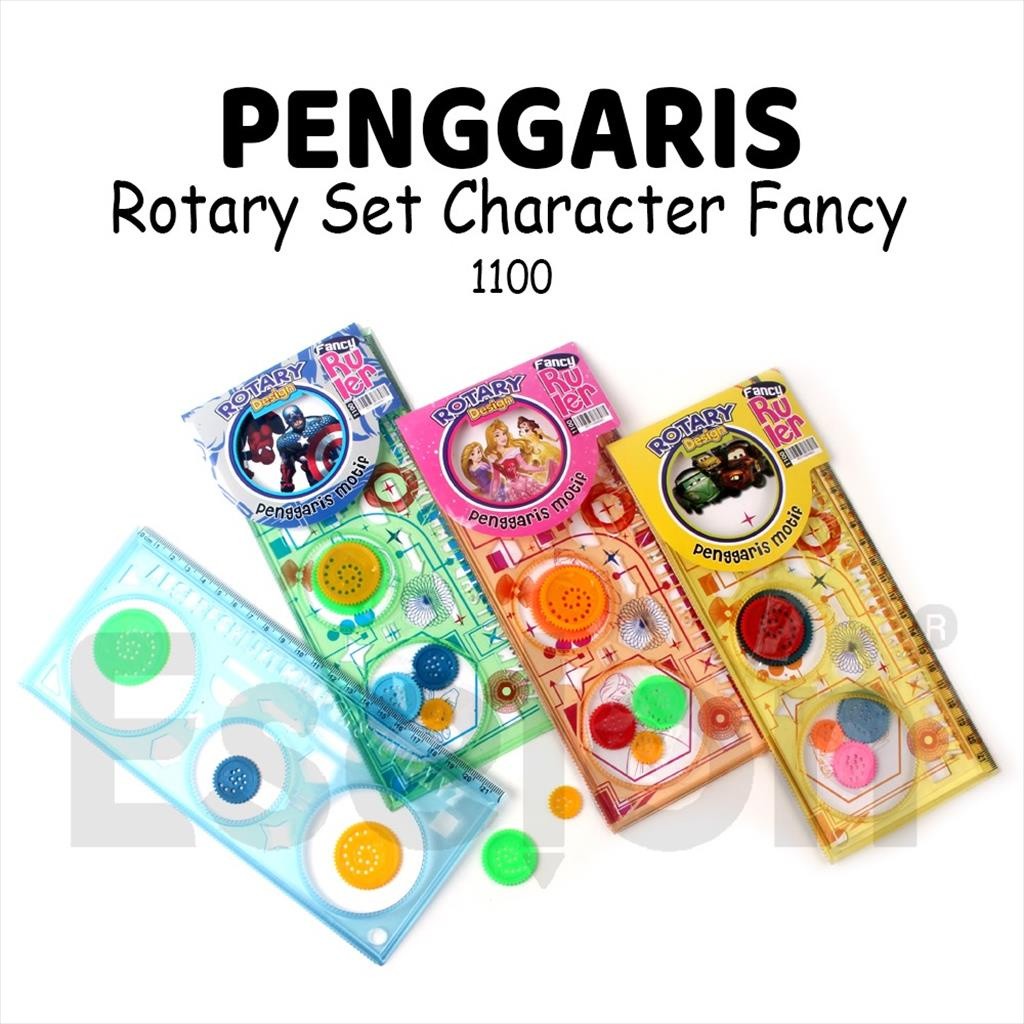 

❤️️Penggaris Rotary Fancy 1100 / Penggaris Bunga Pattern / Spirograph❤️️