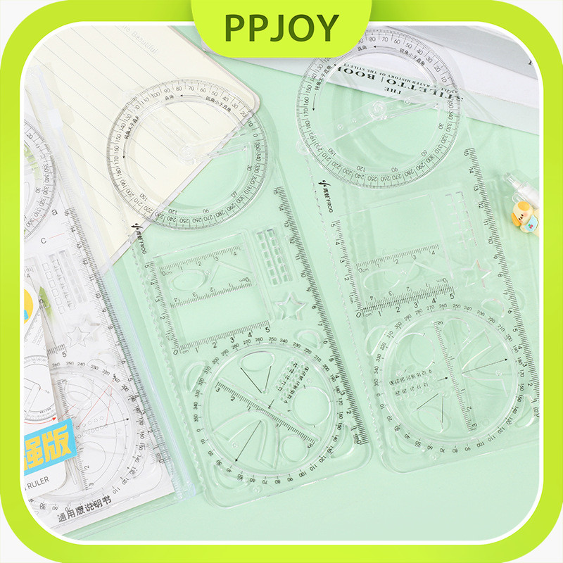 

【PO】Penggaris Gambar Multifungsi untuk Siswa / Penggaris Sudut Multifungsi / Alat Tulis Sekolah, Alat Perkantoran, Alat Pembelajaran, Alat Ukur