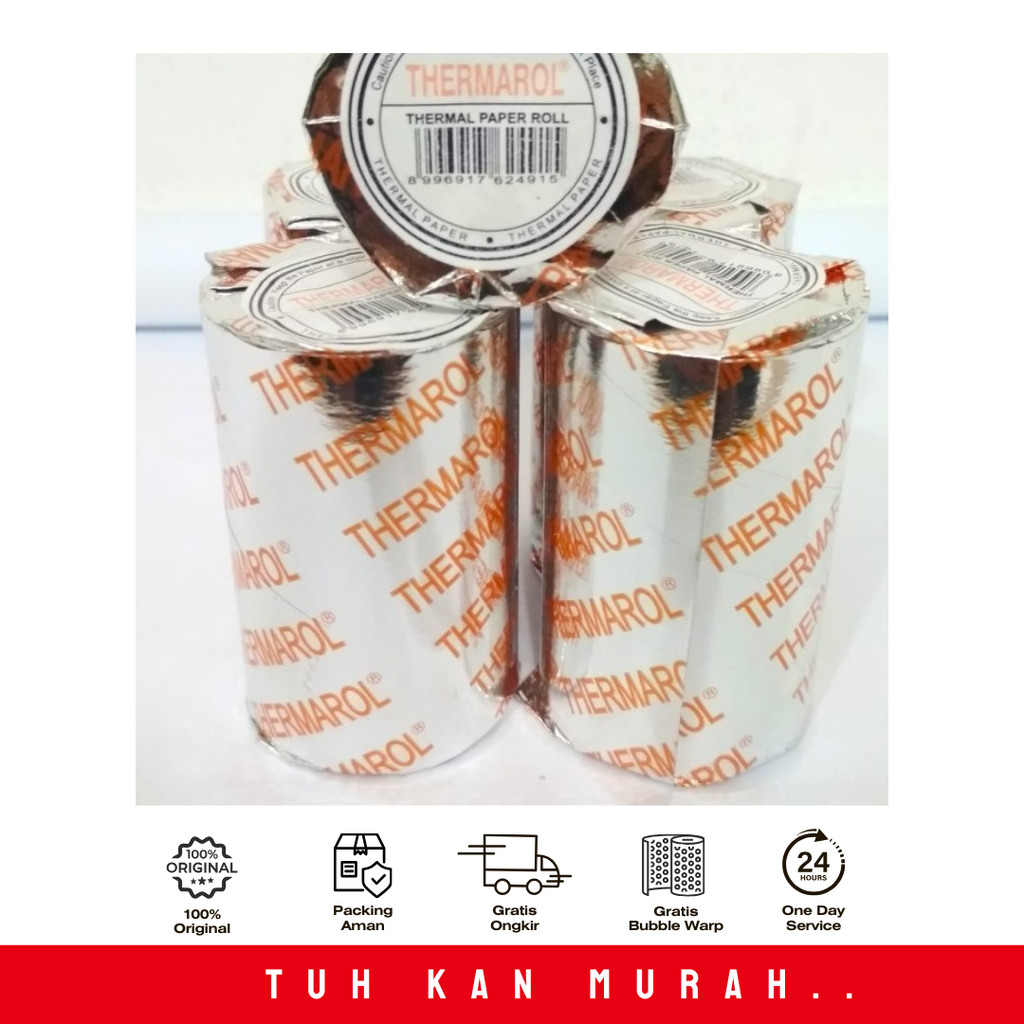 

THERMALL PAPER ROLL MERK THERMAROLL UKURAN 110X30 MM