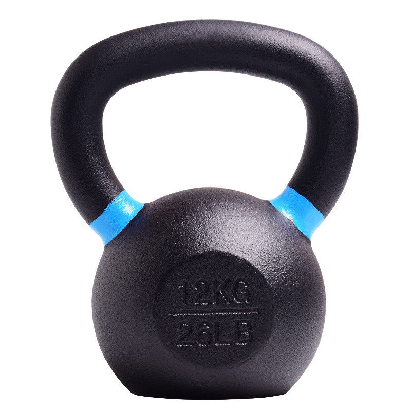 Manufacturer Home Gym Sports Exercise Competition Handle Cast Iron Kettlebell Set  12kg 14kg 15kg