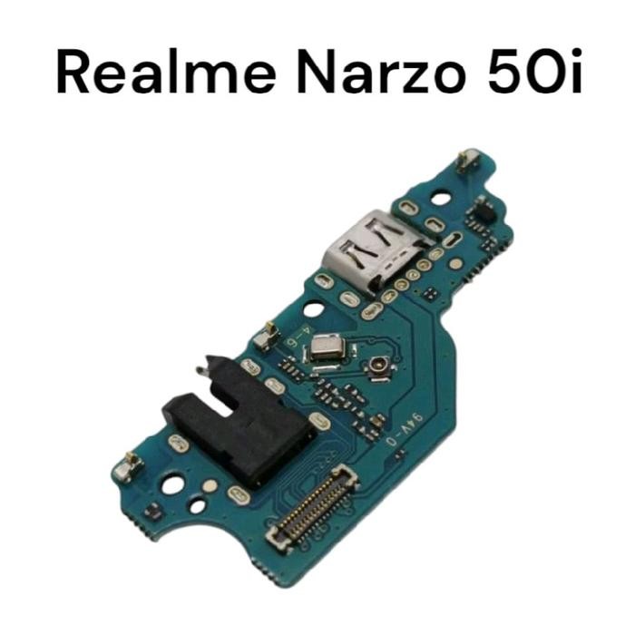 KONEKTOR PAPAN CAS UNTUK Realme Narzo 50i CONNECTOR CHARGER Board - realme Narzo 50i