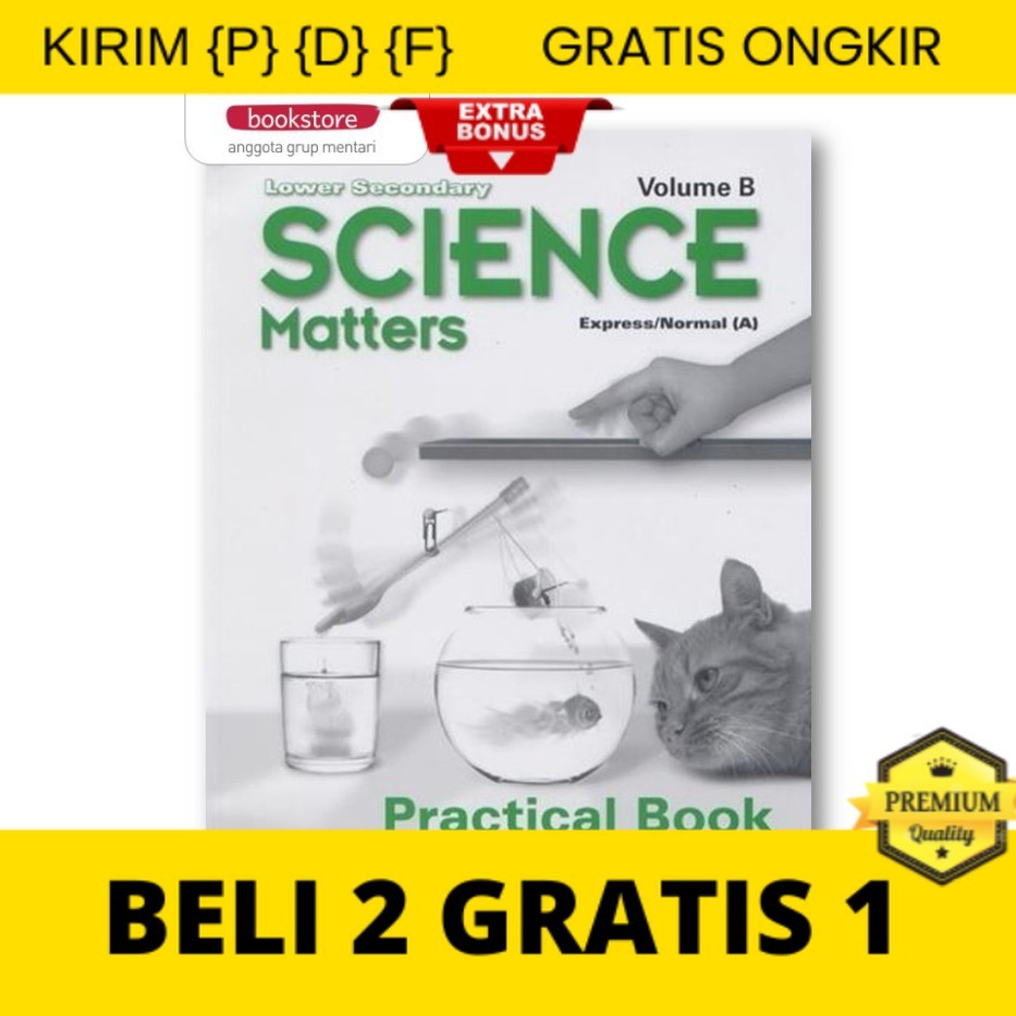 

{P} {D} {F} CRAZY SALE | Lower Secondary Science Matters Practical WB B (E/NA)