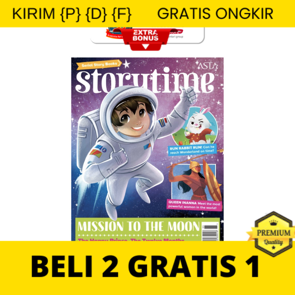 

{P} {D} {F} Mission to the Moon | ASTA Storytime Series | Buku Cerita Bahasa Inggris