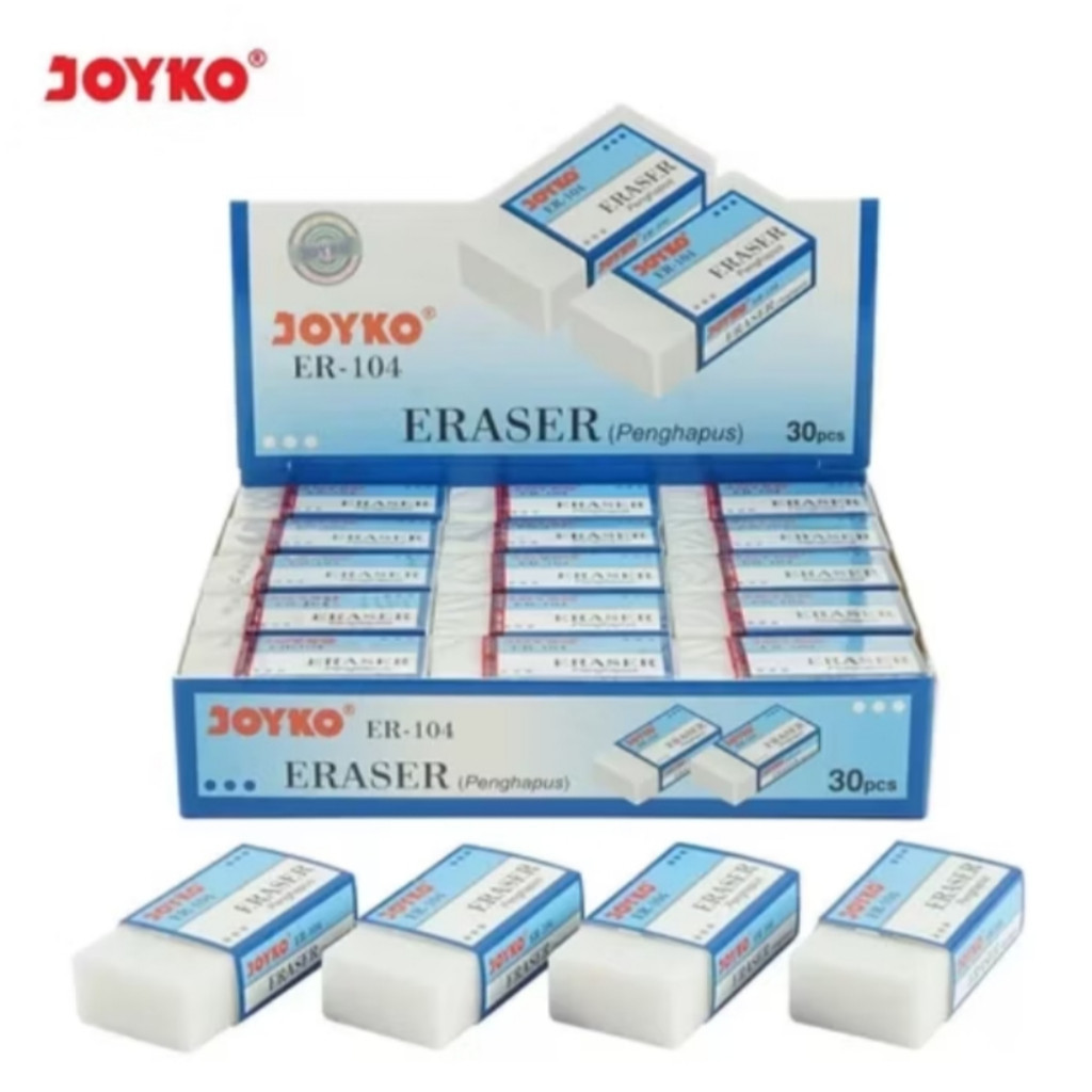 

( READY ) (1pcs) Eraser Joyko / Penghapus Joyko /Eraser Joyko (HITAM + PUTIH)