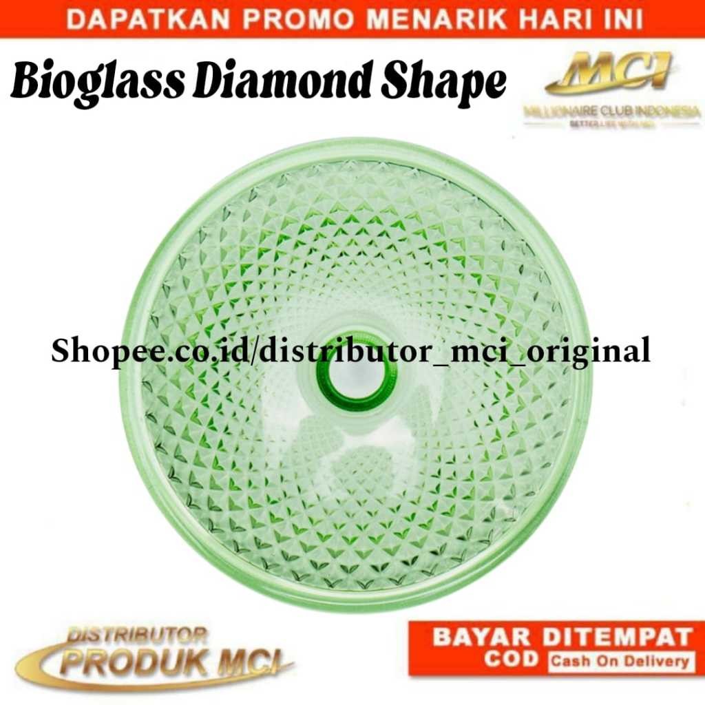 BIOGLASS DIAMOND SHAPE MCI BIOGLASS MCI ORIGINAL BIOGLASS 10CM