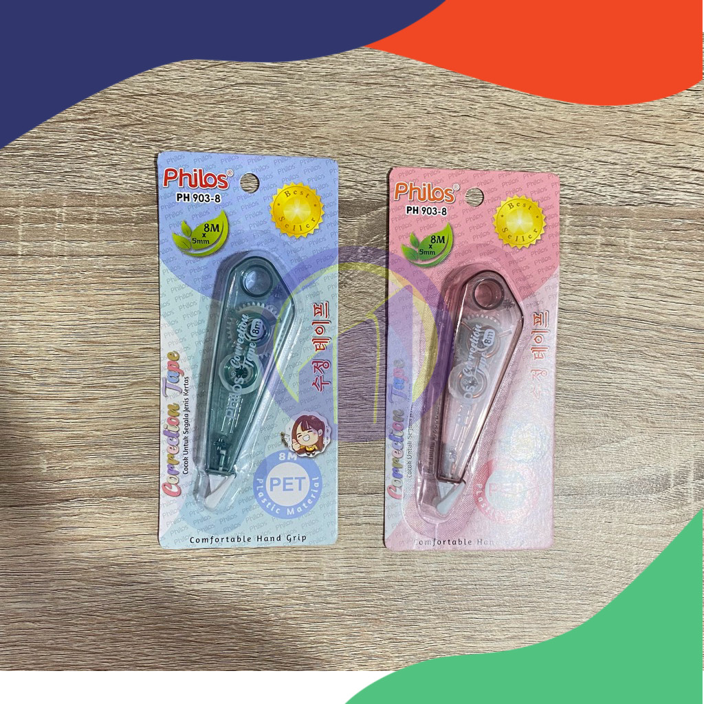 

(Pcs) Correction Tape 8M PHILOS PH-903-8 (Min Order 12 Pcs)