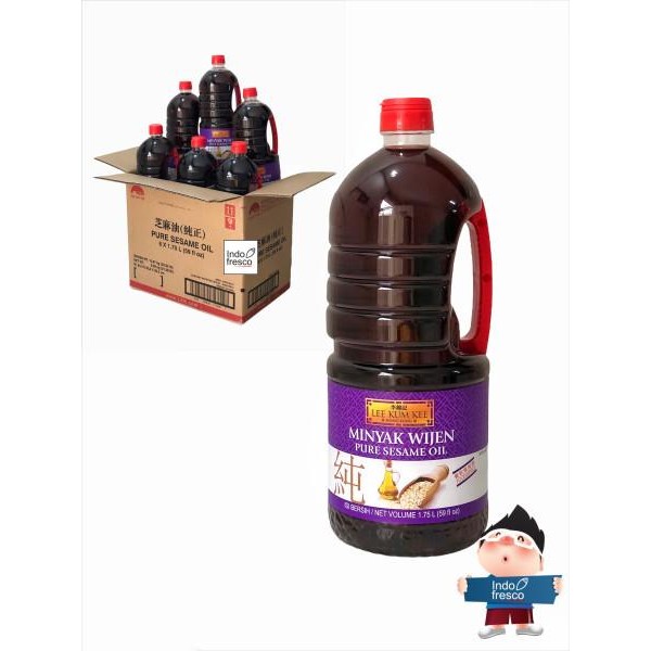 

Promo Lee Kum Kee Pure Sesame Oil- Minyak Wijen 1750 ml