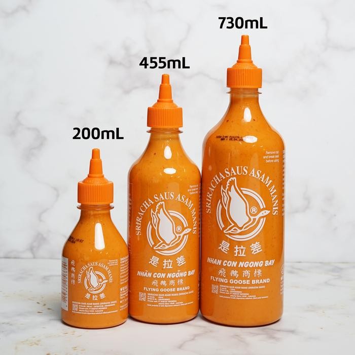 

Promo Sriracha Flying Goose Mayonnaise 200 ml/ Saus Mayo Vegan