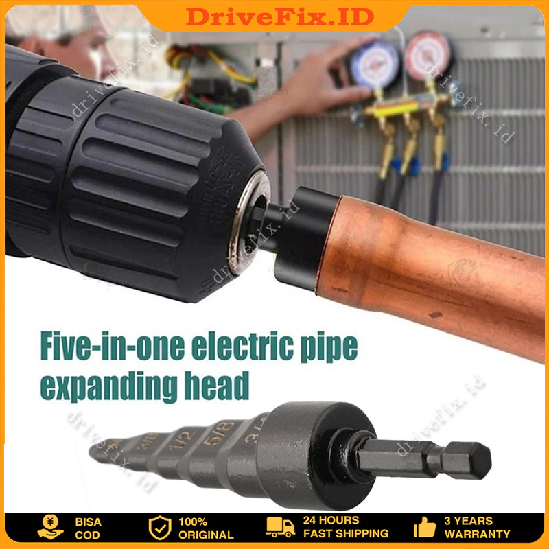 Pembesar Lubang Pipa Tube Pipe Expander / Tabung Expander Swaging Flaring Pipa Pembesar Pipa Ac Flar