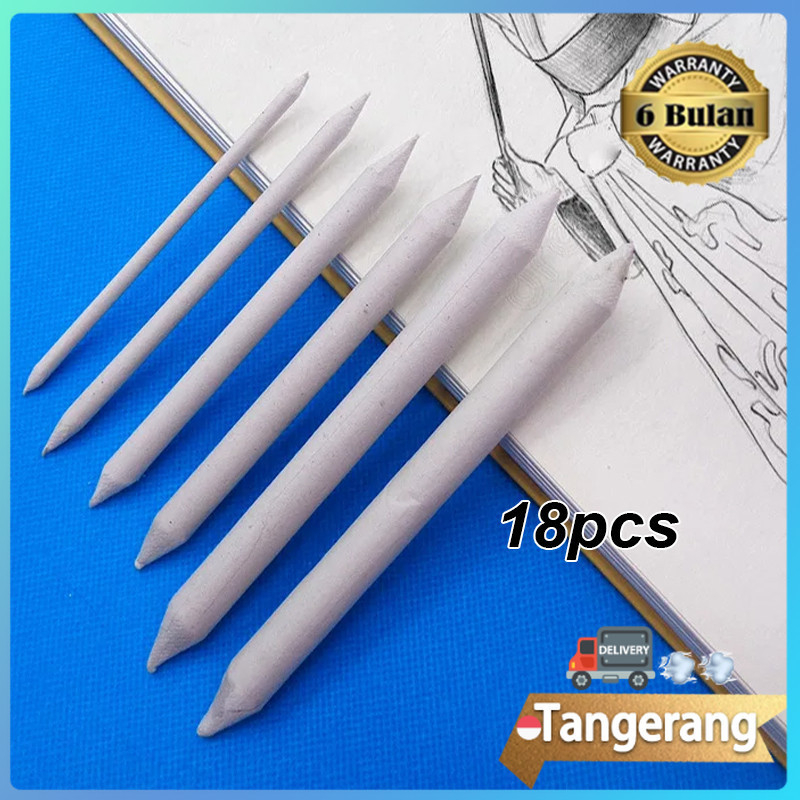 

18pcs Paper Stump Blending Pencil Tortilon Dusel