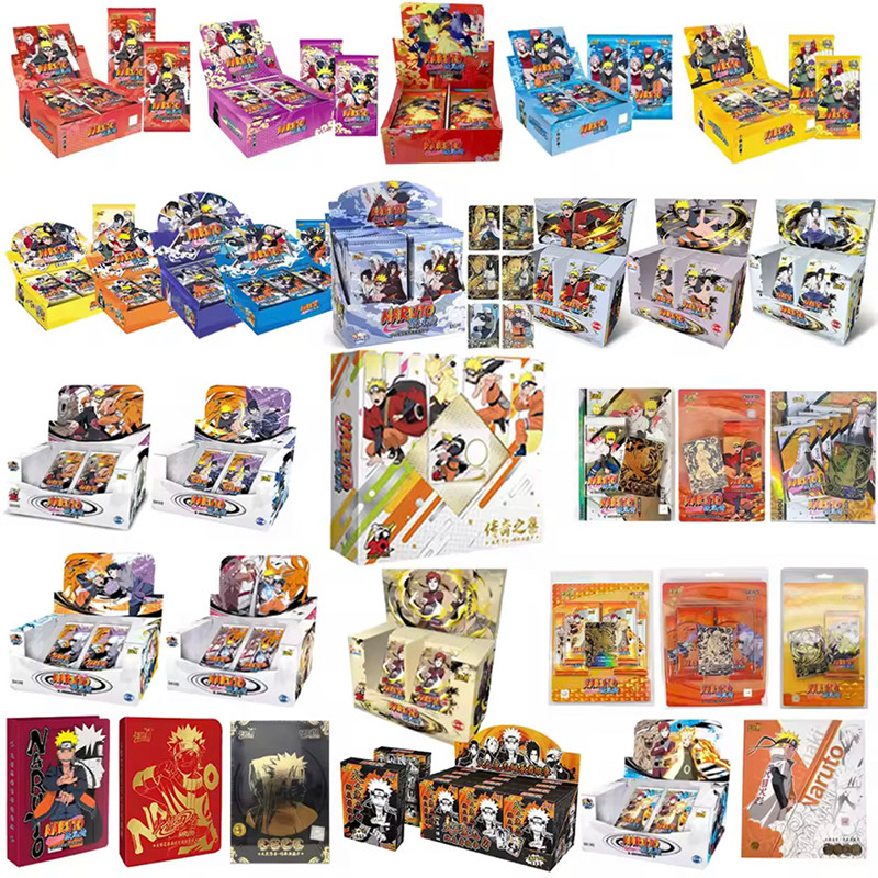 Genuine KAYOU Naruto Card Box Anime Collection Card  Sasuke Hinata SE BP NR CR Ninja Booster Pack Ch