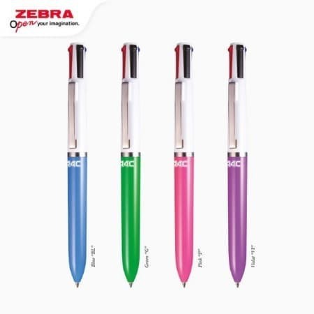 

Zebra Pulpen 4 Warna / Color A4C 0.7 Murah Berkualitas