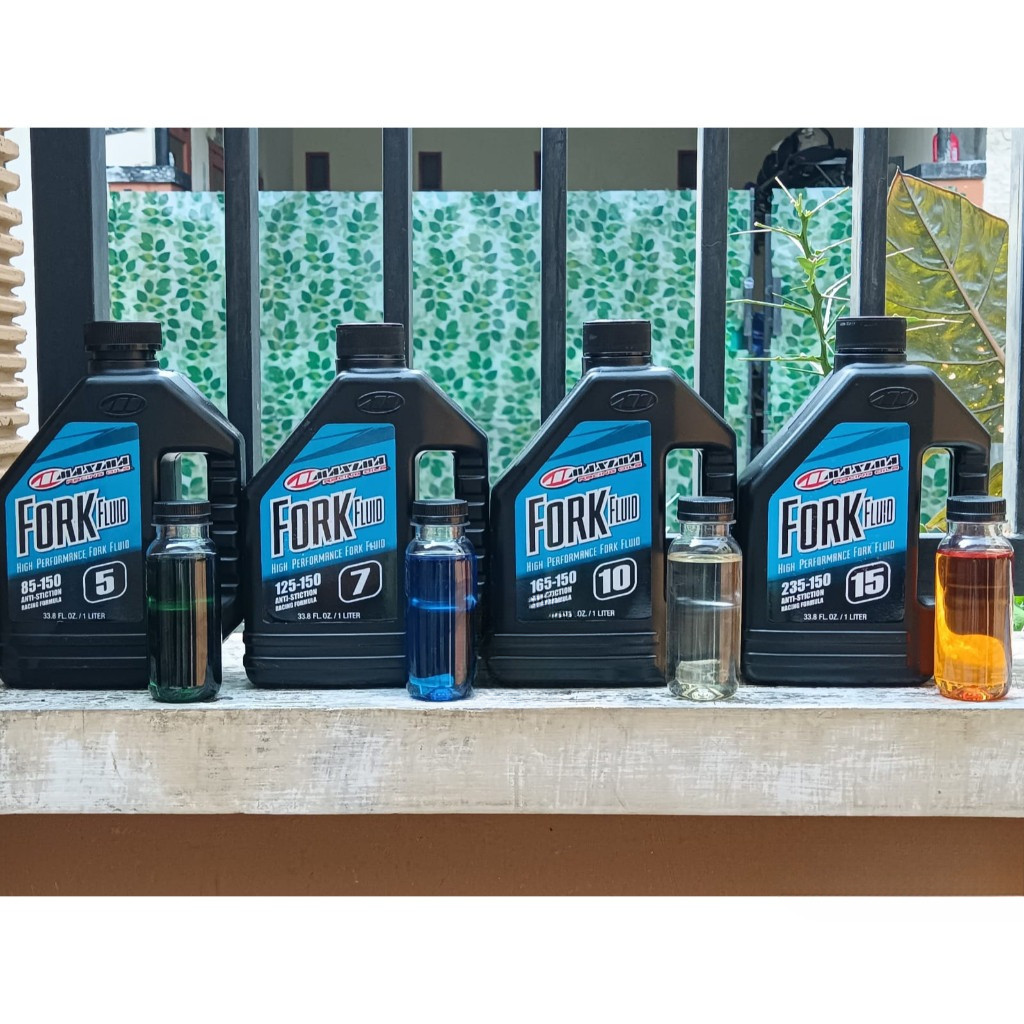 Maxima Plush Fluid Oli Fork Suspensi 5 7 10 15 wt RockShox Shock Depan Sepeda MTB XC Trail