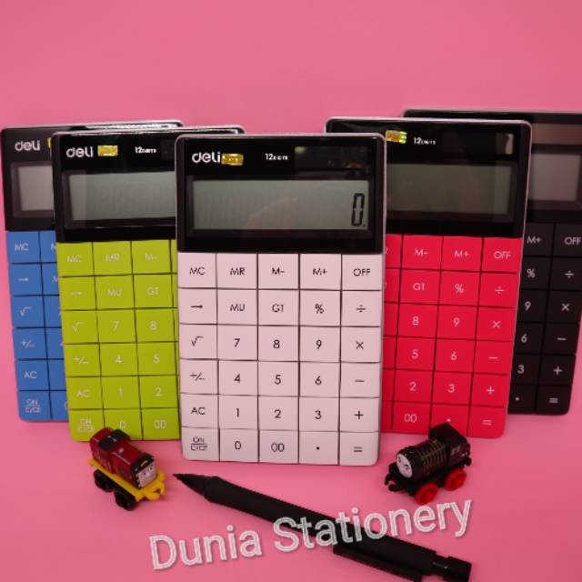 

Calculator Deli E1589 Colourful