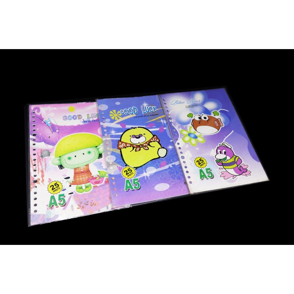 

Kertas Binder / Loose Leaf 25 Lbr A5 Fancy Mix