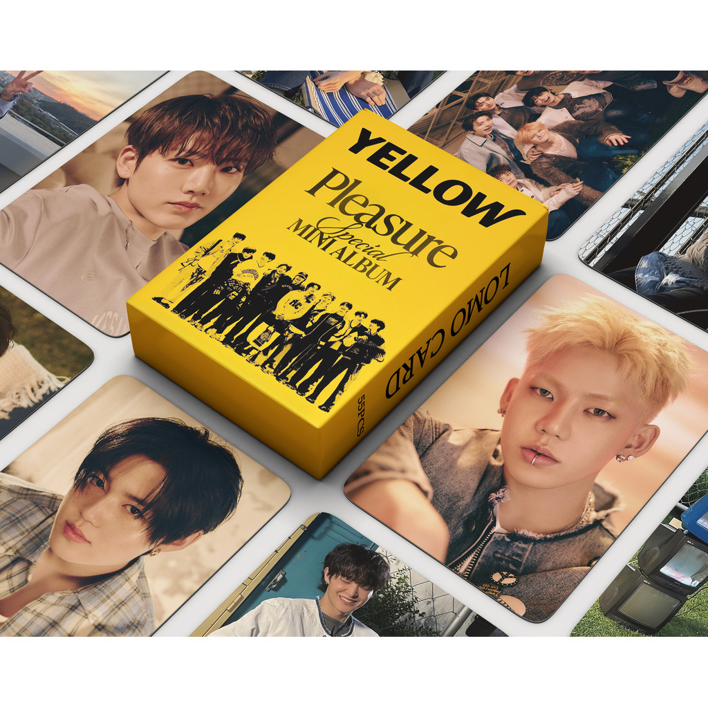 

55Pcs/Set Boy Idol New Album TREASURE PLEASURE DOYOUNG Photocards HD Print Lomo Cards Fans Gift