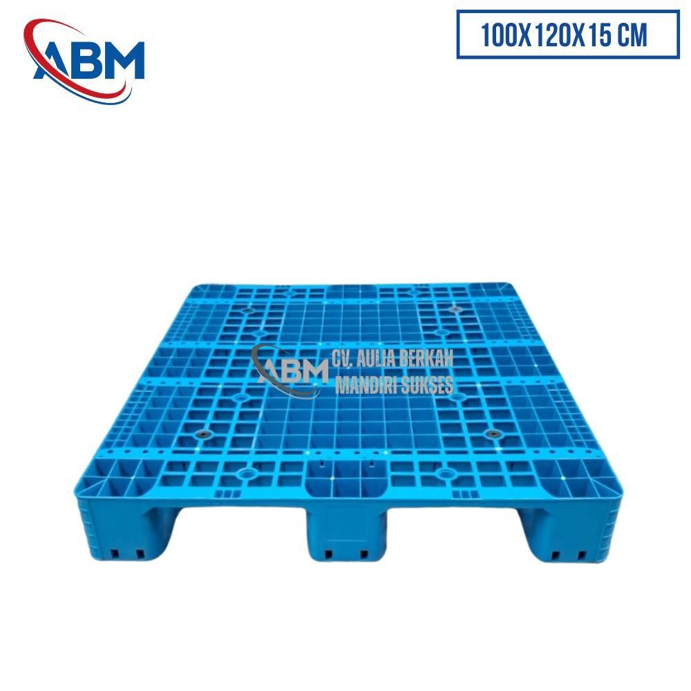

Pallet Plastik Ukuran 100x120x15 cm - ABMAS47 - Biru