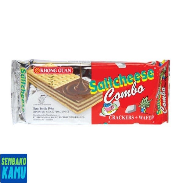 

Khongguan Saltcheese Combo Crackers + Wafer 190 gr