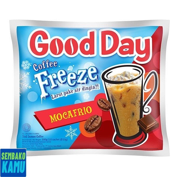 

Good Day Freeze Mocafrio 10 pcs x 30 gr - Kopi