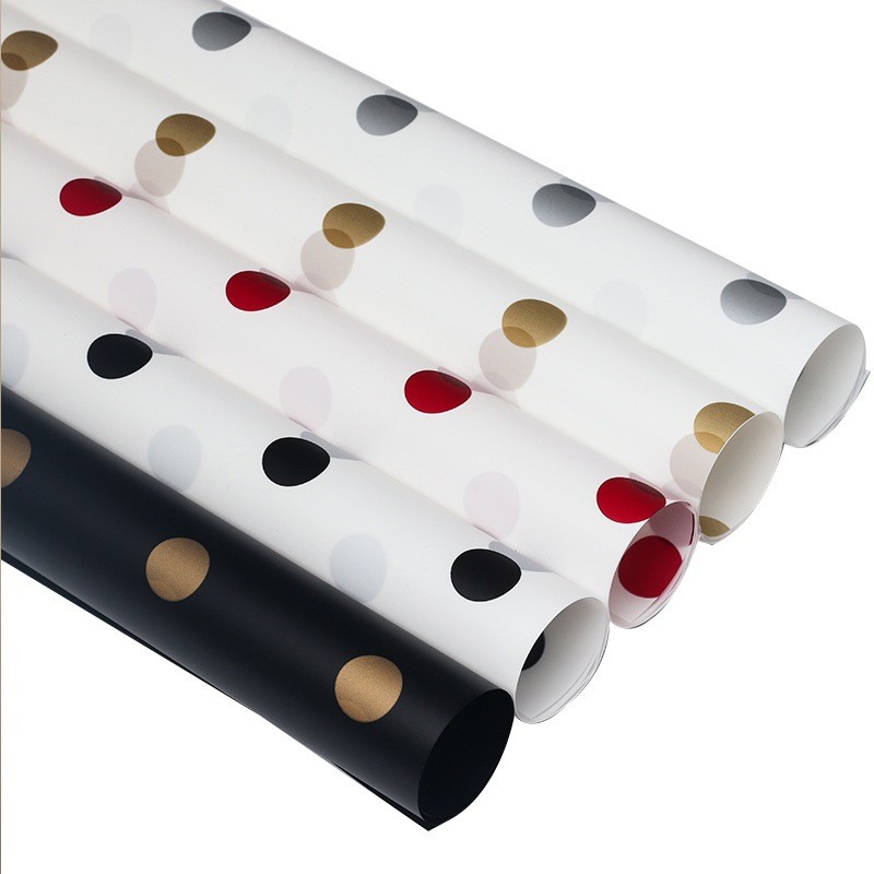 

Kertas Buket Polkadot Cellophane Flowerwrap Flower Wrapping Pembungkus Bunga Ecer KB6043