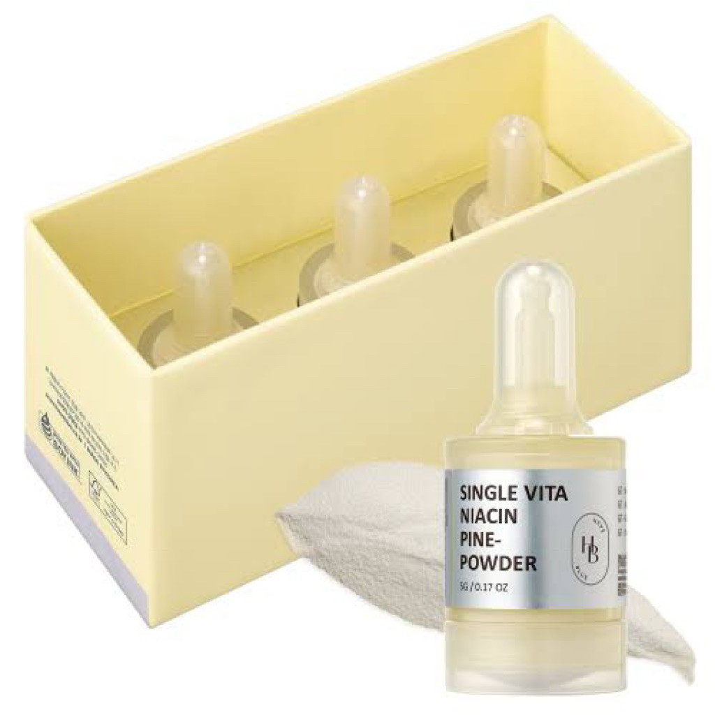 

HEVEBLUE Single Vita Niacin Pine Powder 5g (3ea) | Heve Blue Powder