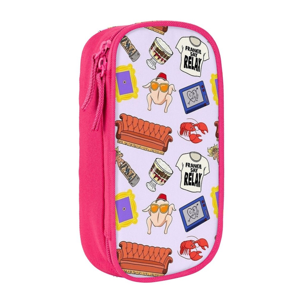 

Cute Friends Illustrations Pencil Case Students Lovely Pencil Box Graphic School Pencil Cases Stationery Birthday Present