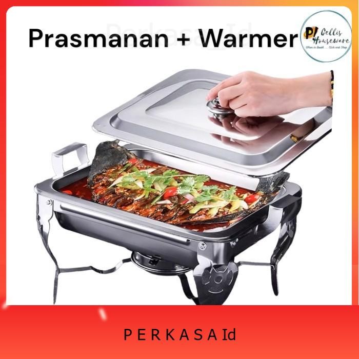 Prasmanan Warmer Square Pan