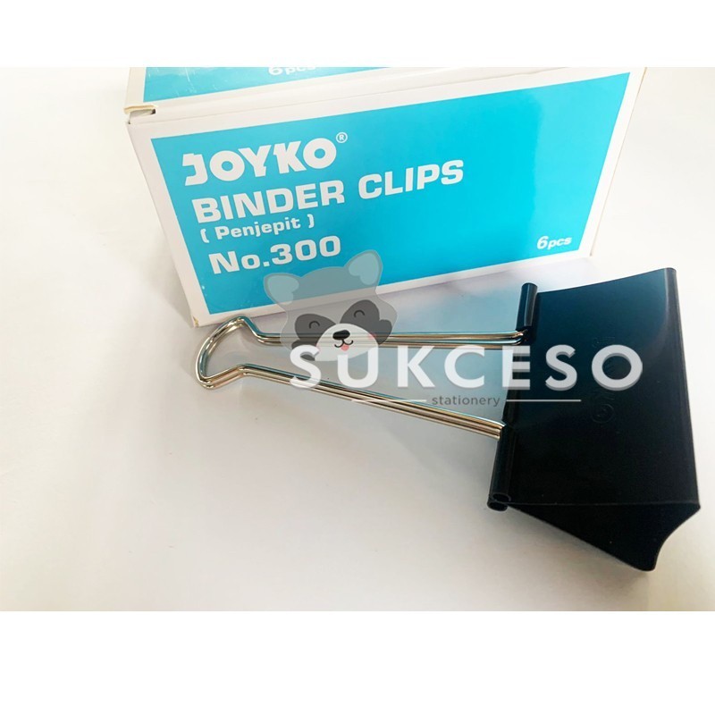 

Joyko Binder Clip Besar Penjepit Kerja 300