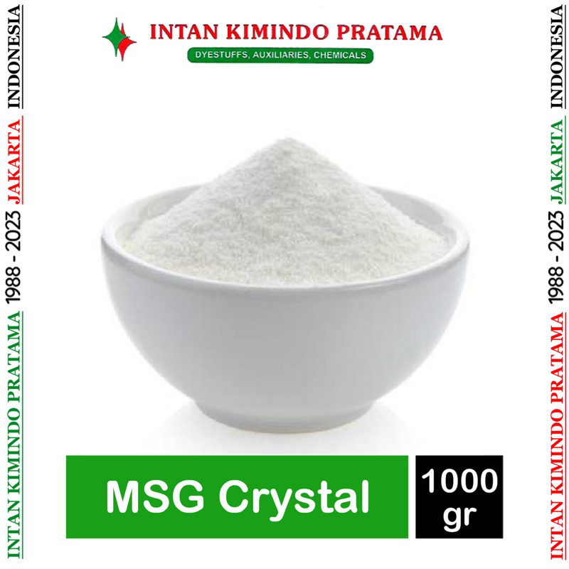 

MSG Kristal 1kg Monosodium Glutamate Crystal Halal