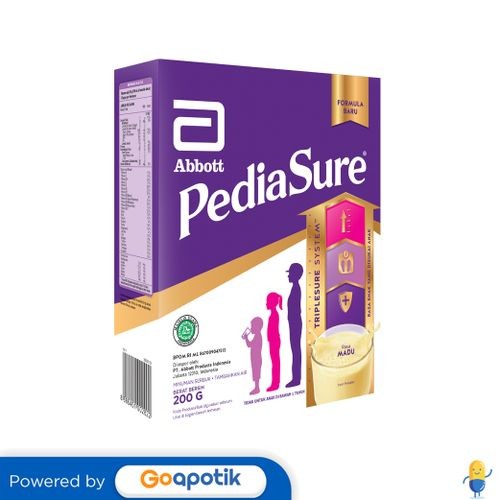 

Pediasure Mri Rasa Madu 200 Gram Box