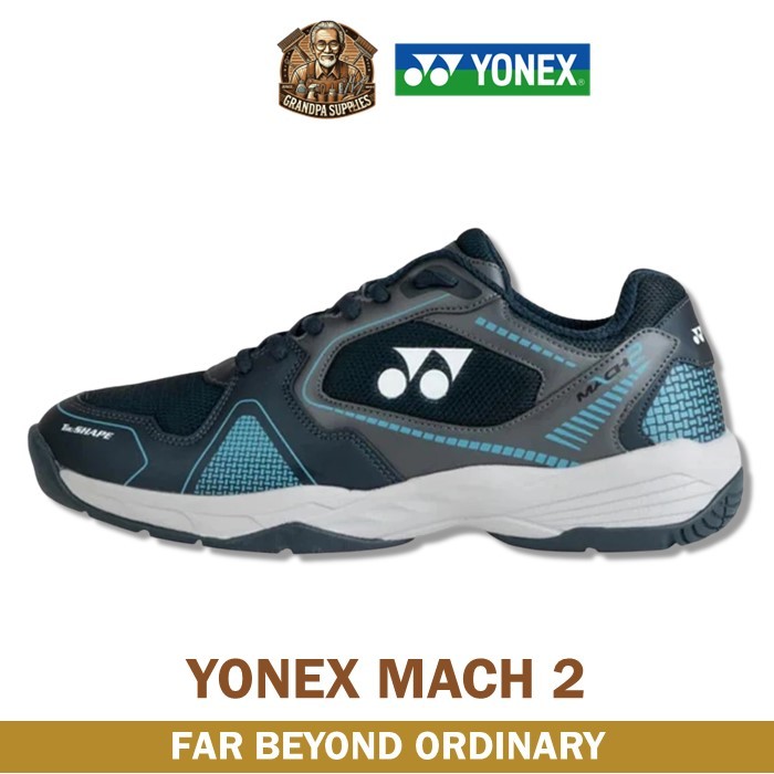 Sepatu Badminton Junior Yonex Mach 2 Original Sepatu Olahraga Bulutangkis Anak