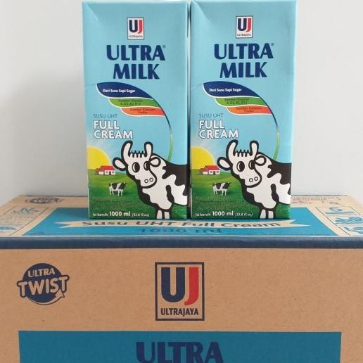 

Susu Ultra UHT Plain 1L Dos ISI 12