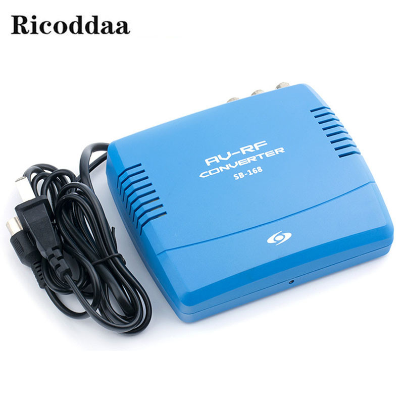 RF Modulator Converter Television System TV Signal Standard Audio Video Signal Converter AV To RF Mo