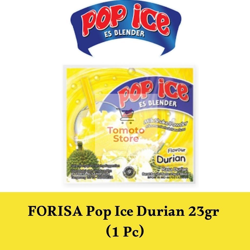 

✨ TOMOTOSTORE ✨ FORISA Pop Ice Blender Reguler 23 gr - Durian