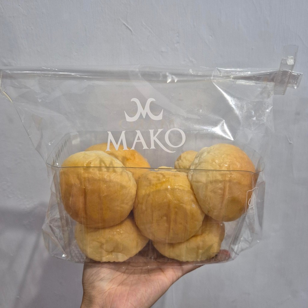 

Mako plain mini bun roti manis bulat ( isi 10 )