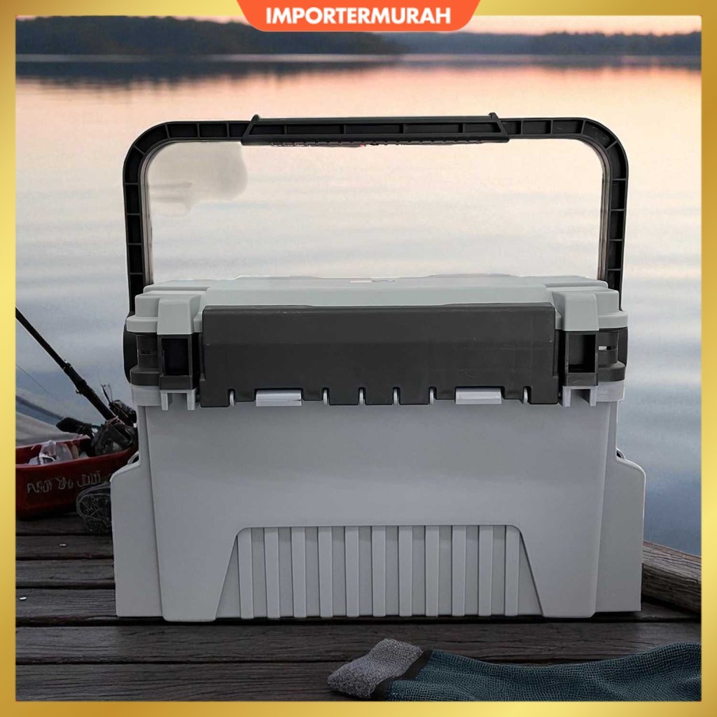 TaffSPORT Kotak Perkakas Pancing Fishing Tackle Box Double Layer - JF-31