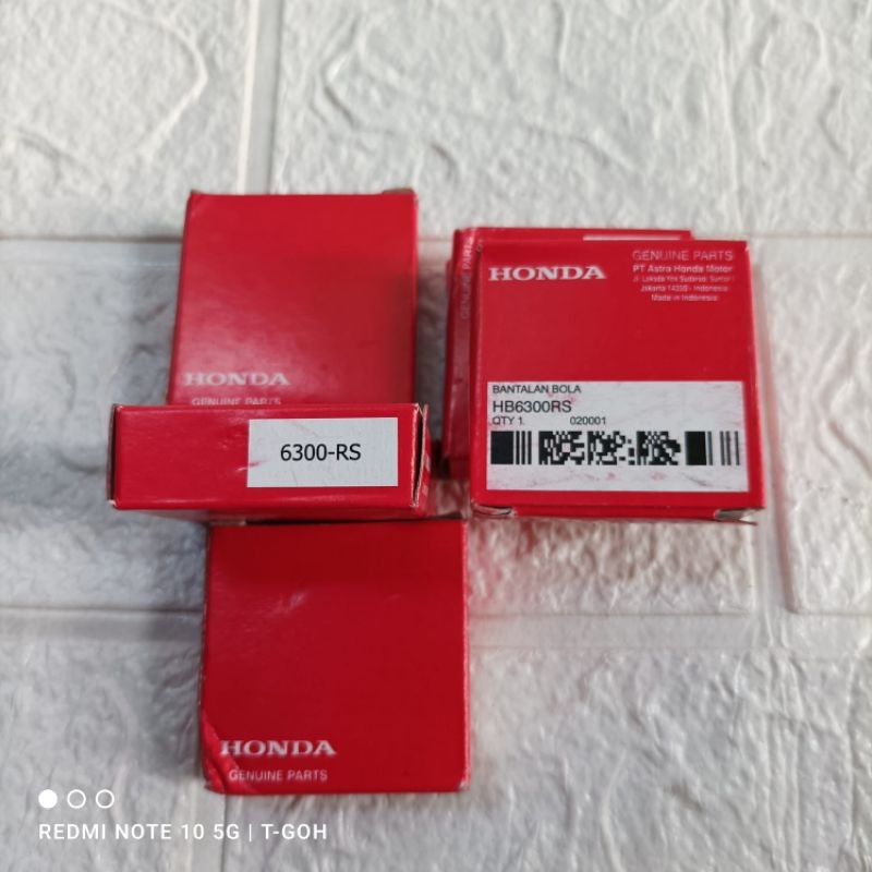 Laker Laher Bearing Roda Depan Mio Jupiter Vega Smash Shogun 6300