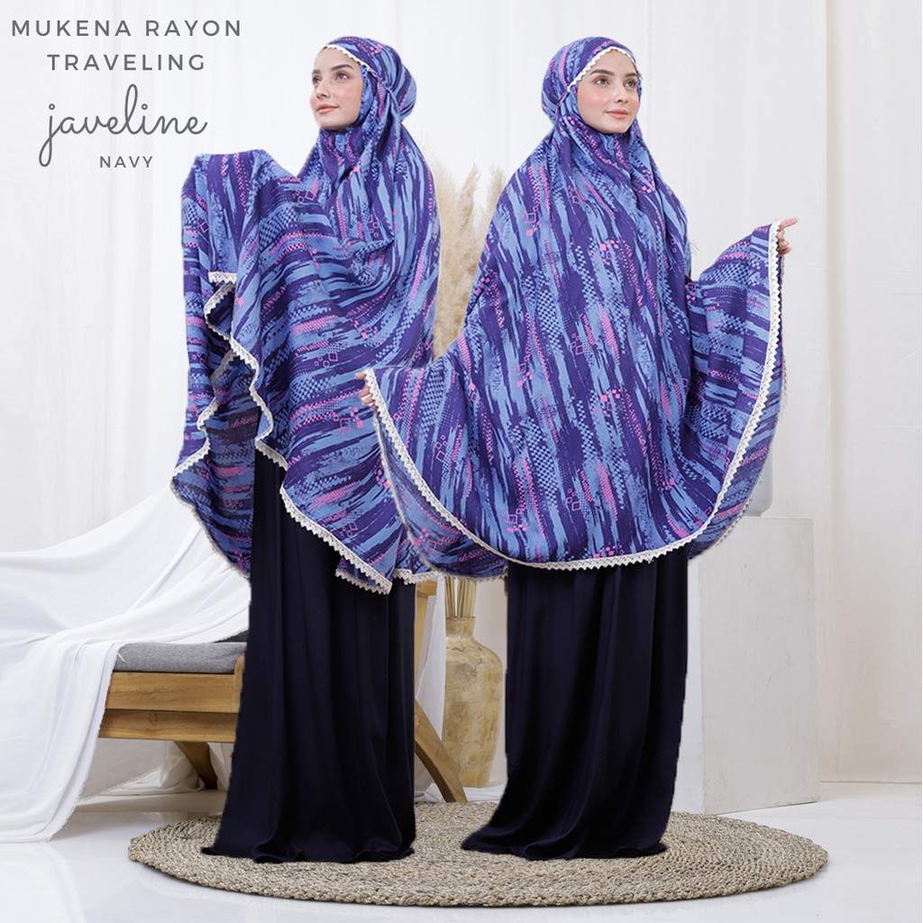 mukena katun rayon premium Mukena Dewasa Rayon Traveling Javeline mukena traveling mini