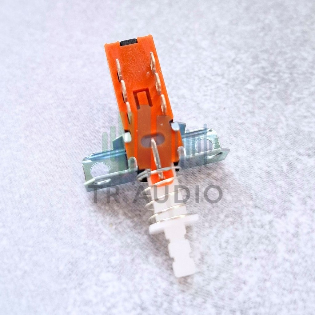 Saklar Tekan 6 Pin DPDT – Switch 3x2 Bentuk Kecil