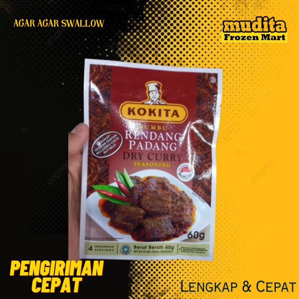 

Kokita Bumbu Rendang Padang 60gr