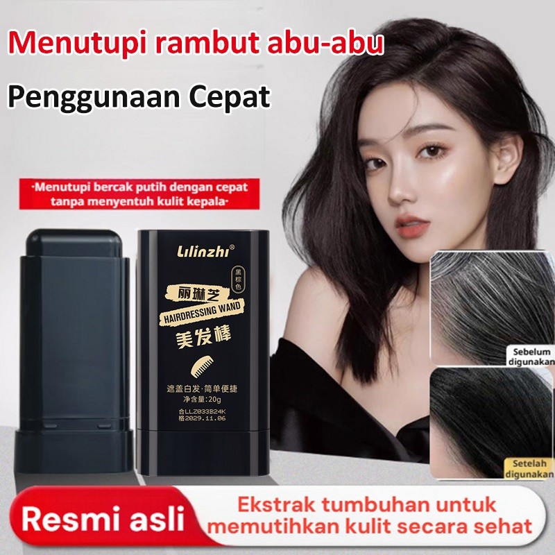 【Rambut Hitam Permanen】 Penutup Uban/Alat Semir Rambut /Penghitam Rambut Uban/Semir Rambut Hitam/Pew