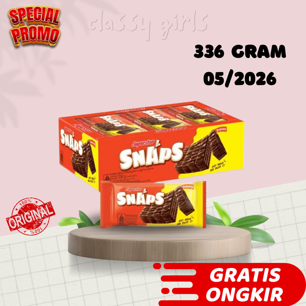 

SUPERSTAR SNAPS ISI 12 BUNGKUS PER PACK ( 336 GRAM )
