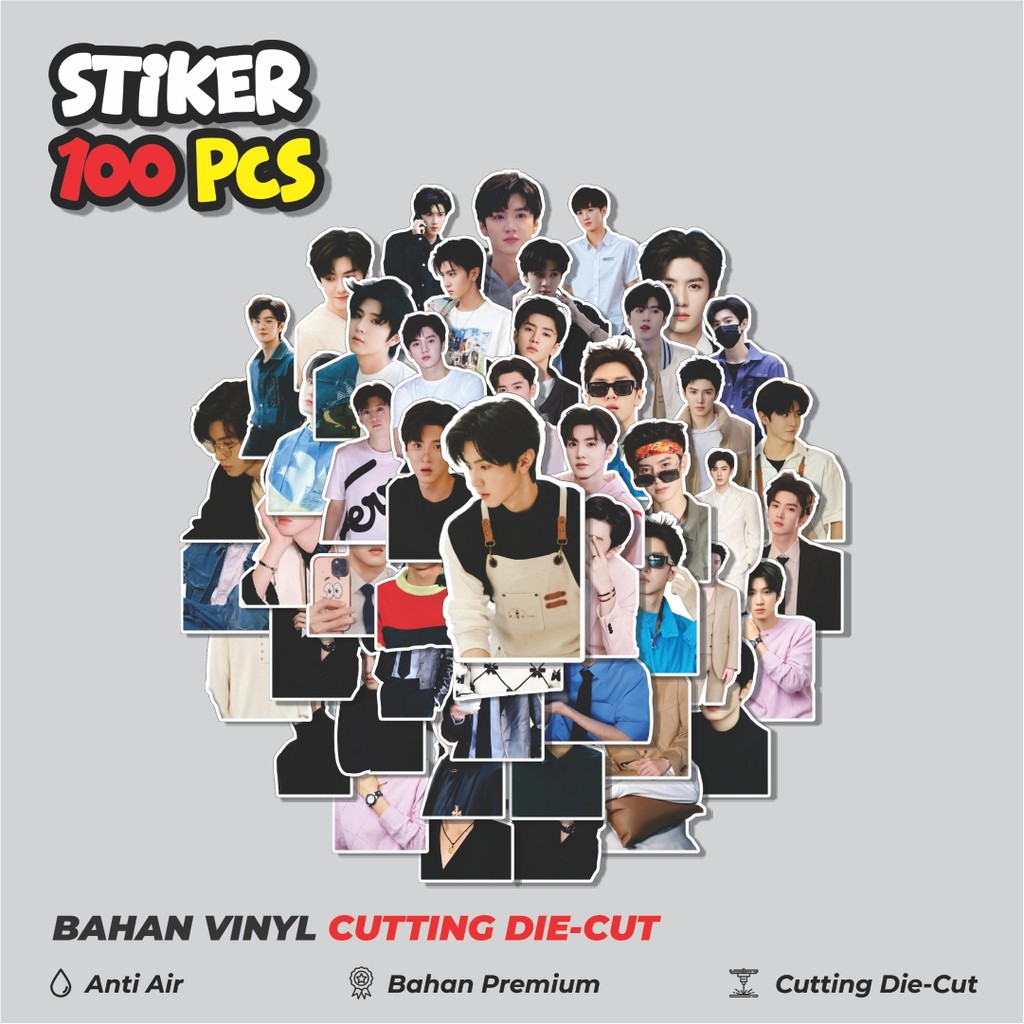 

Terbaru! 50 pcs Stiker Chen Zhe Yuan Dekorasi Lucu Kreatif untuk Notebook, Skateboard, HP