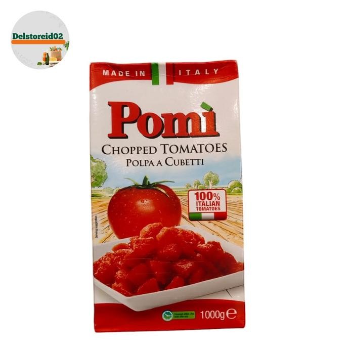 

Pomi chopped tomatoes (potongan tomat) 1000 gram
