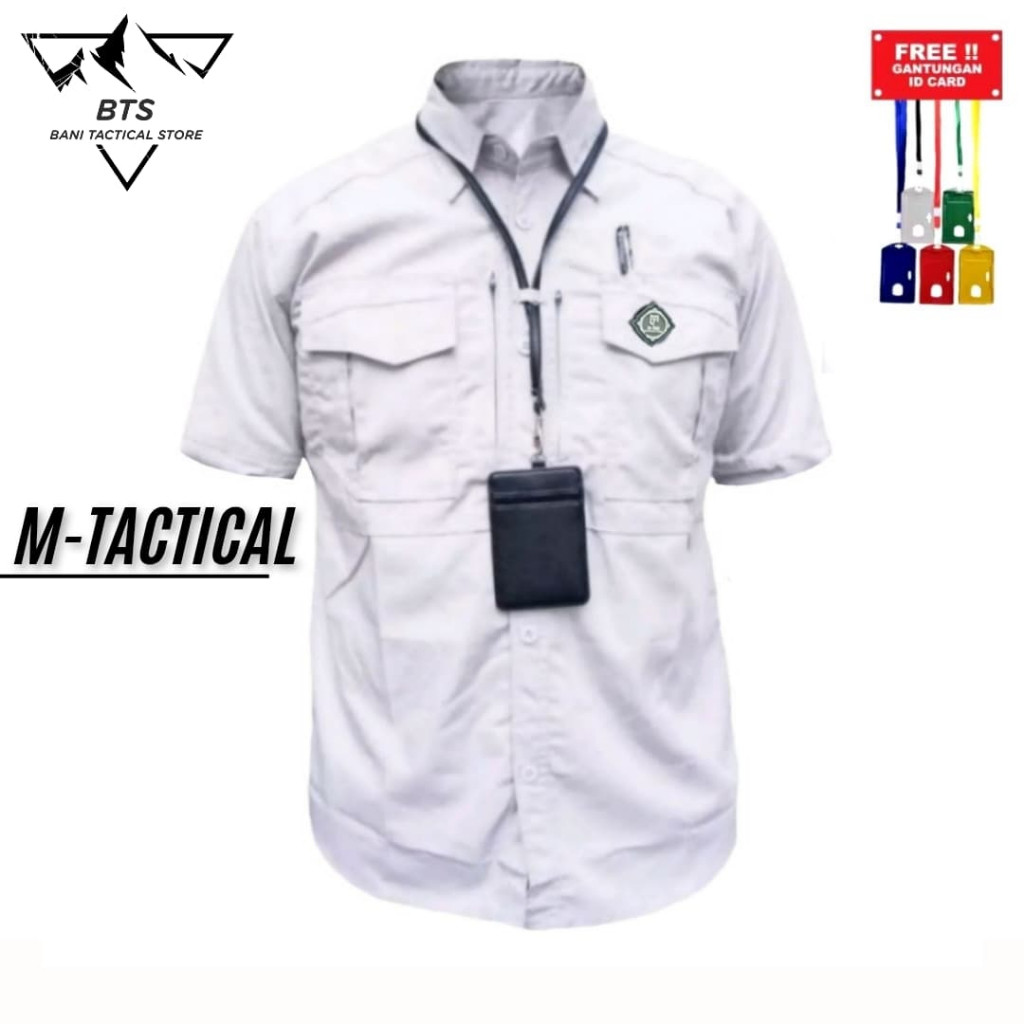 BAJU KEMEJA TACTICAL M-TAC LENGAN PENDEK / ATASAN TACTICAL LENGAN PENDEK