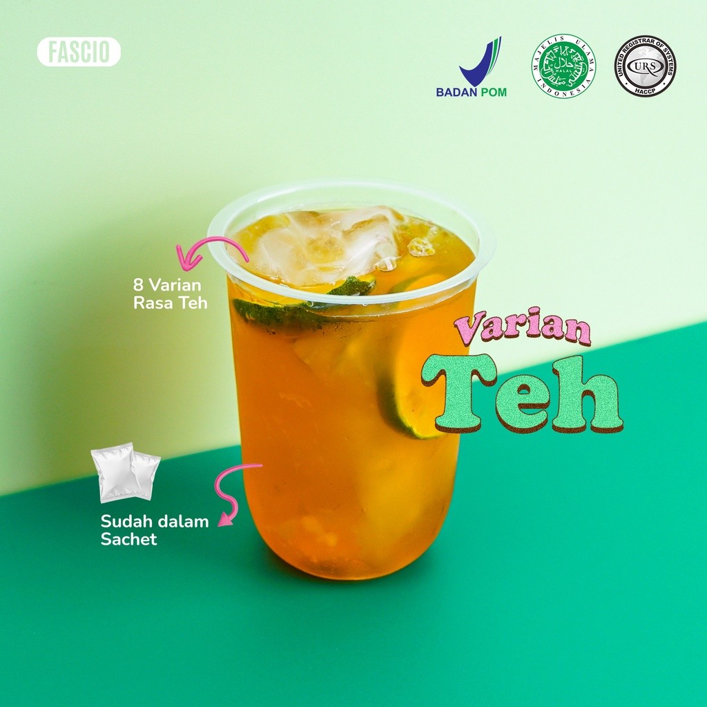 

BUBUK MINUMAN TEH SOLO SACHET PLUS GULA | POWDER DRINK TEA 1 KG | BPOM & HALAL | TEH SOLO I KEMASAN 50 GR x 20 SACHET